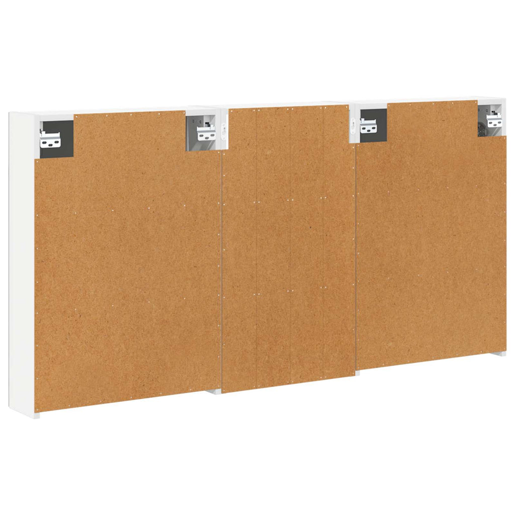 vidaXL Zestaw Szafek Łazienkowych z półką 3 pcs 140 x 14,5 x 70 cm