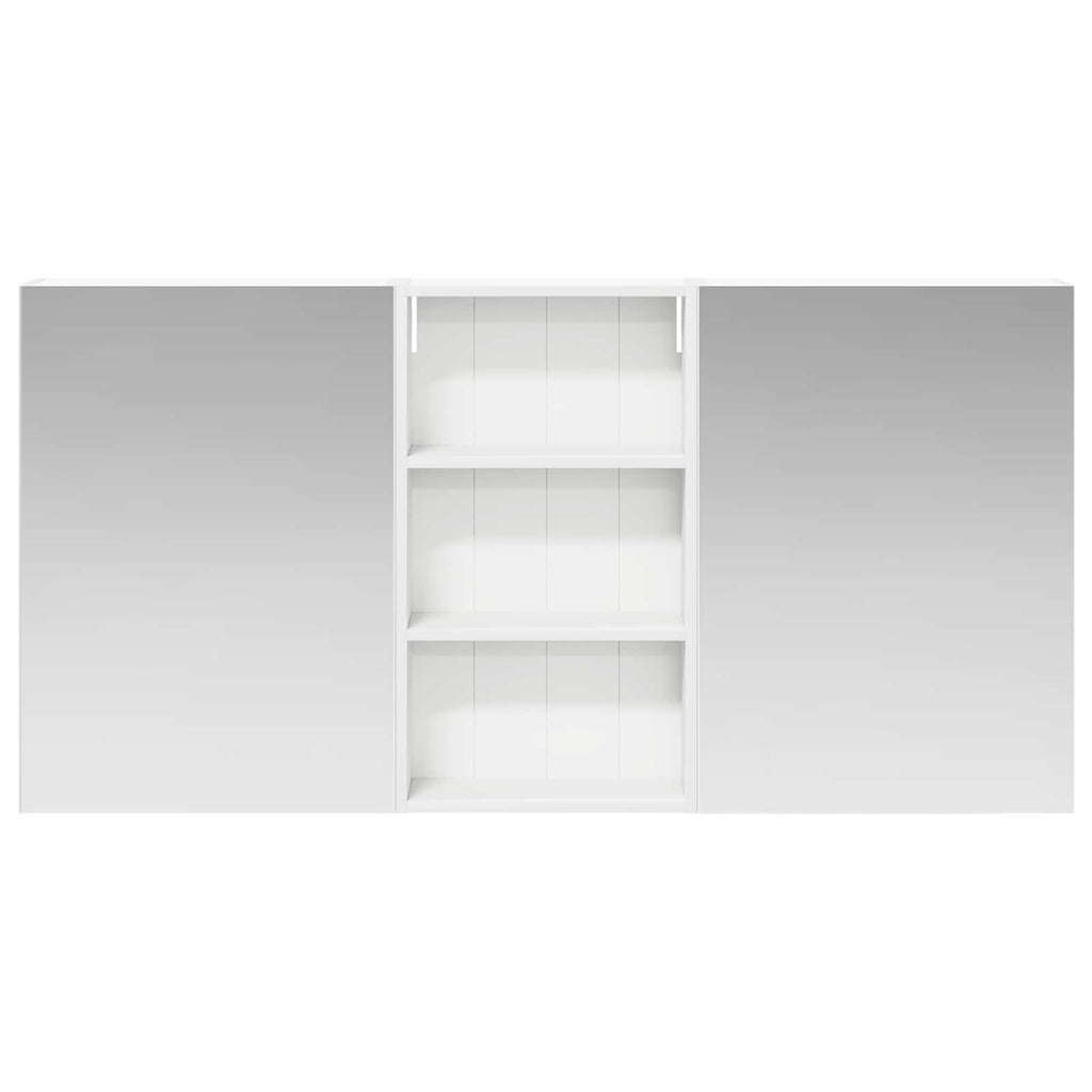 vidaXL Zestaw Szafek Łazienkowych z półką 3 pcs 140 x 14,5 x 70 cm
