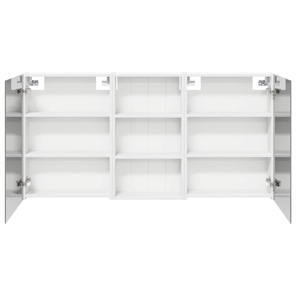 vidaXL Zestaw Szafek Łazienkowych z półką 3 pcs 140 x 14,5 x 70 cm
