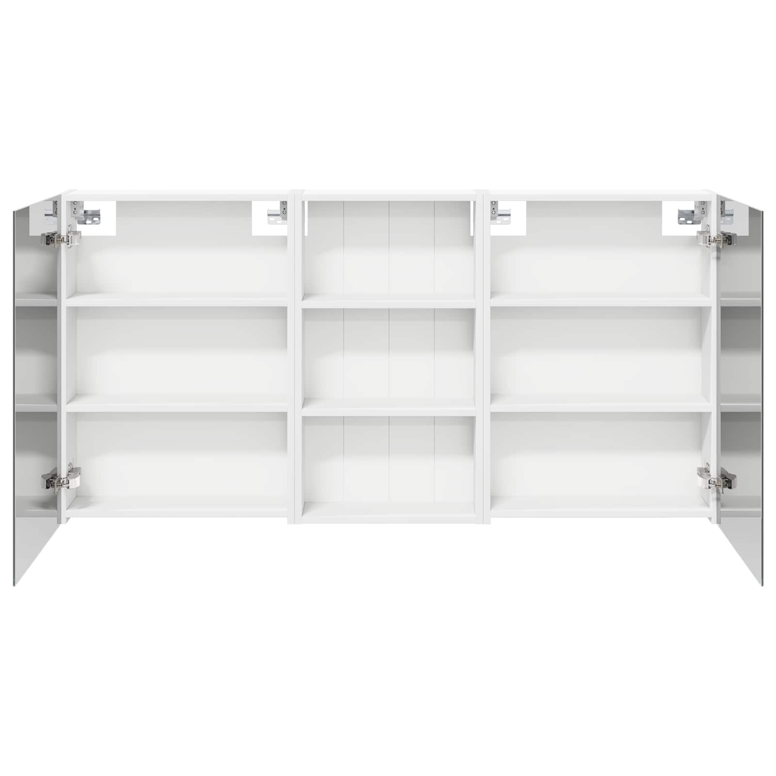 vidaXL Zestaw Szafek Łazienkowych z półką 3 pcs 140 x 14,5 x 70 cm