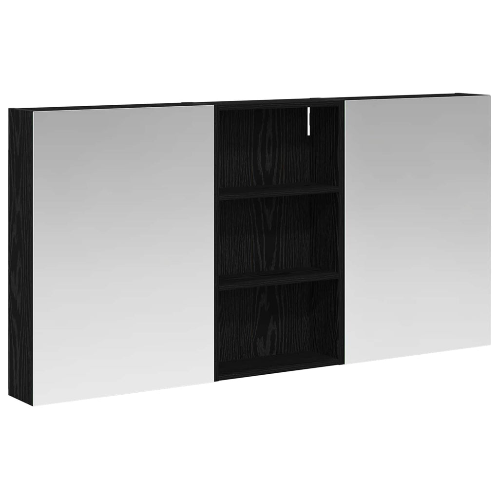 vidaXL Zestaw Szafek Łazienkowych z półką 3 pcs 140 x 14,5 x 70 cm