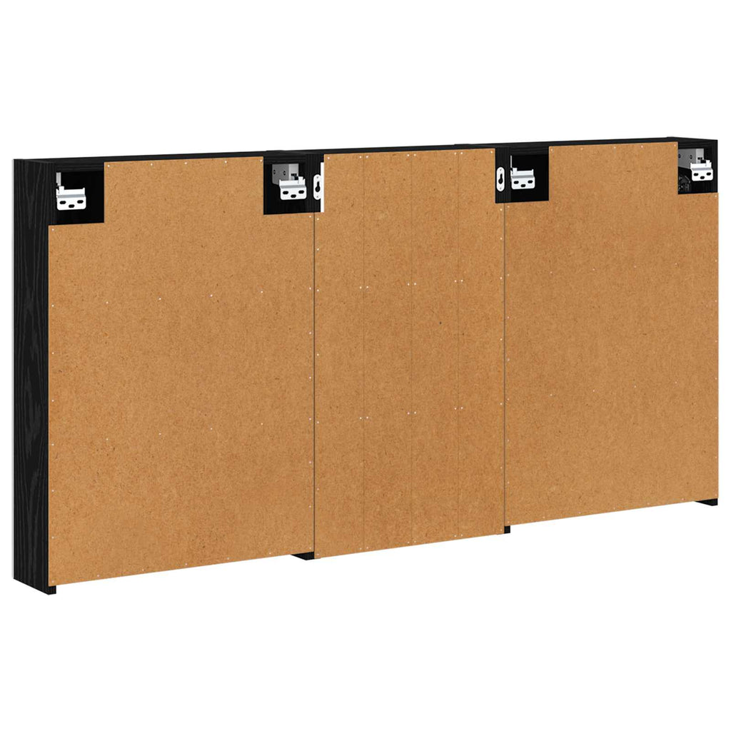 vidaXL Zestaw Szafek Łazienkowych z półką 3 pcs 140 x 14,5 x 70 cm