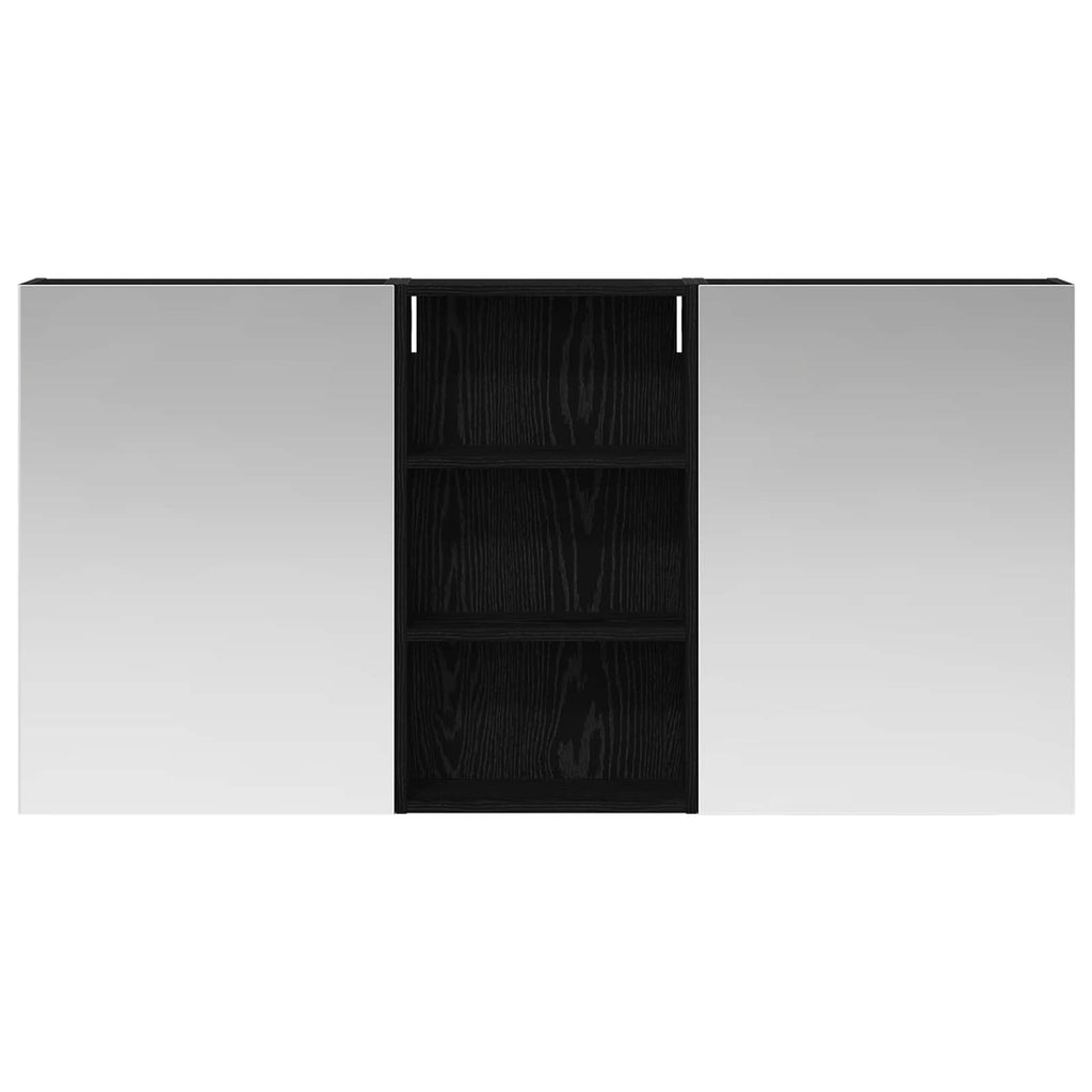 vidaXL Zestaw Szafek Łazienkowych z półką 3 pcs 140 x 14,5 x 70 cm