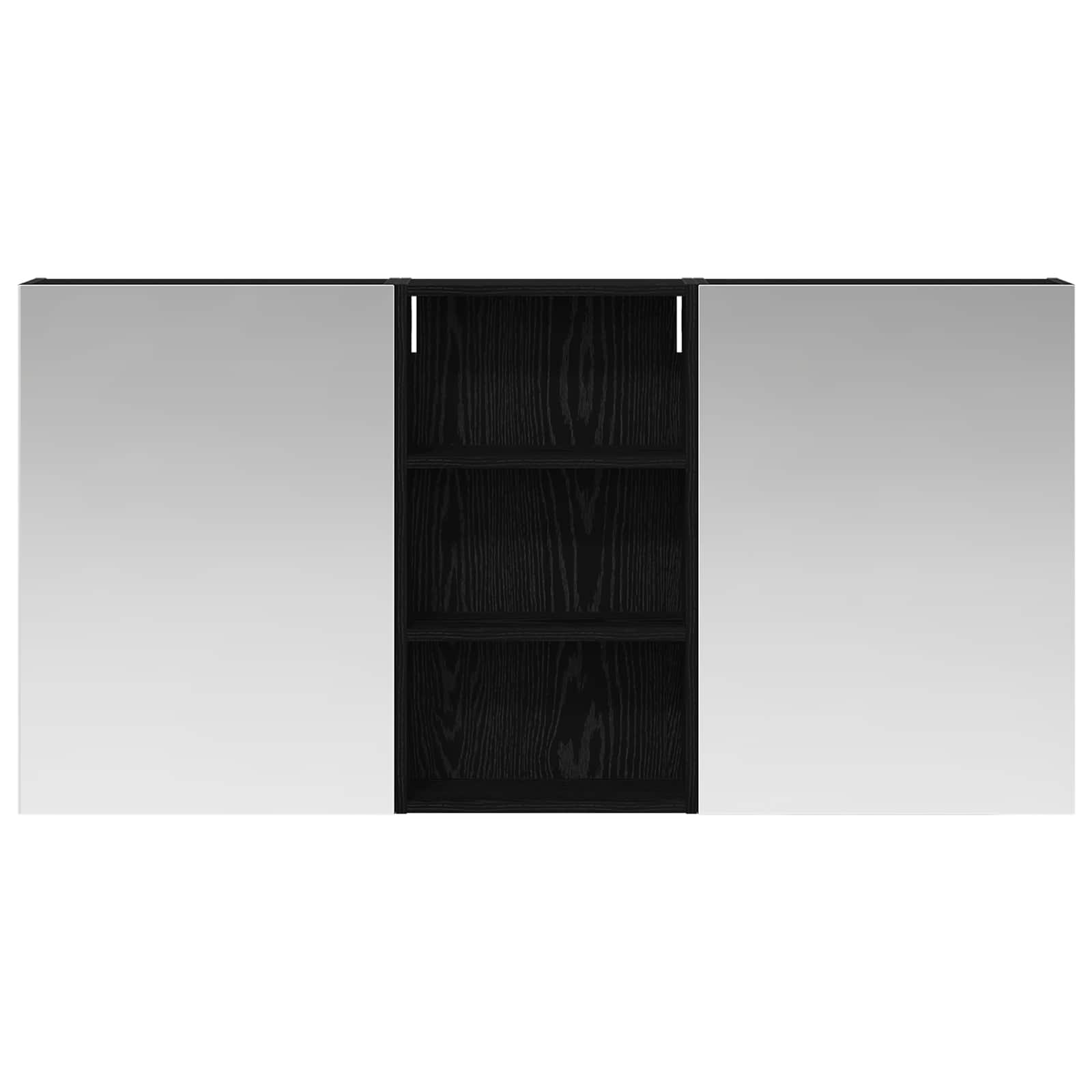 vidaXL Zestaw Szafek Łazienkowych z półką 3 pcs 140 x 14,5 x 70 cm