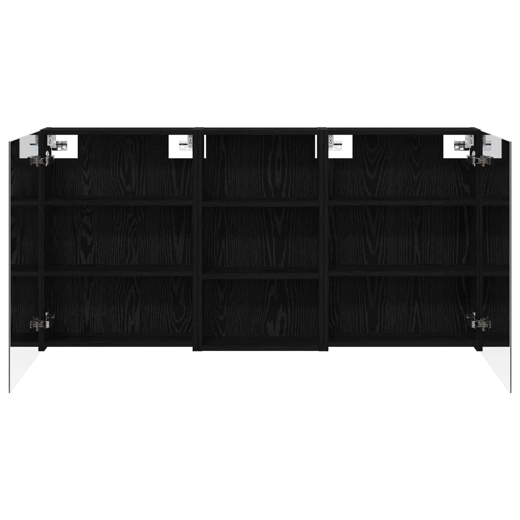 vidaXL Zestaw Szafek Łazienkowych z półką 3 pcs 140 x 14,5 x 70 cm