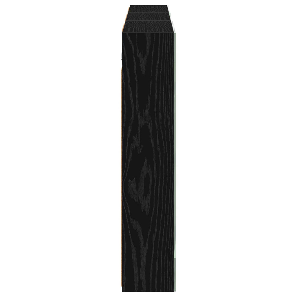vidaXL Zestaw Szafek Łazienkowych z półką 3 pcs 140 x 14,5 x 70 cm