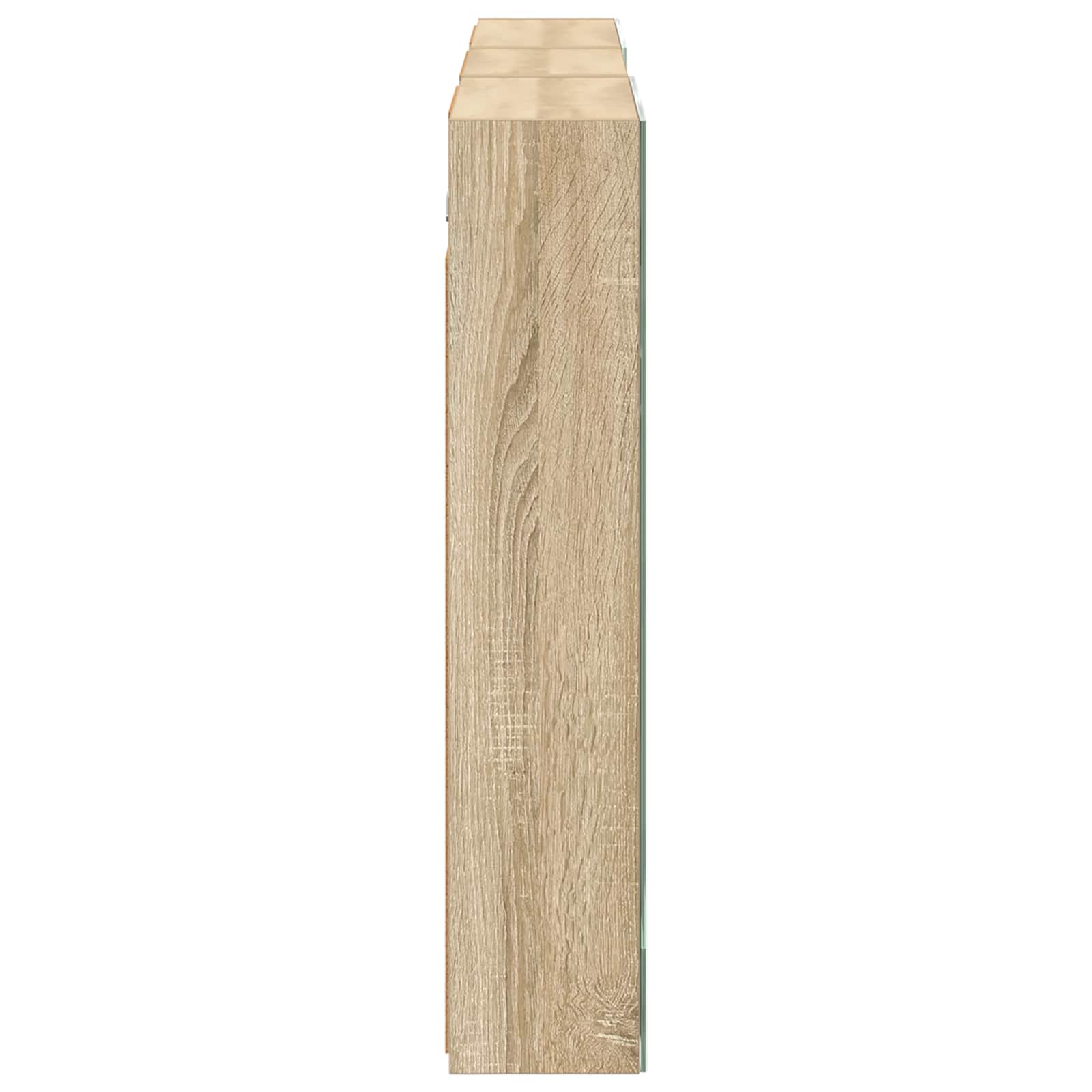 vidaXL Zestaw Szafek Łazienkowych z półką 3 pcs 140 x 14,5 x 70 cm