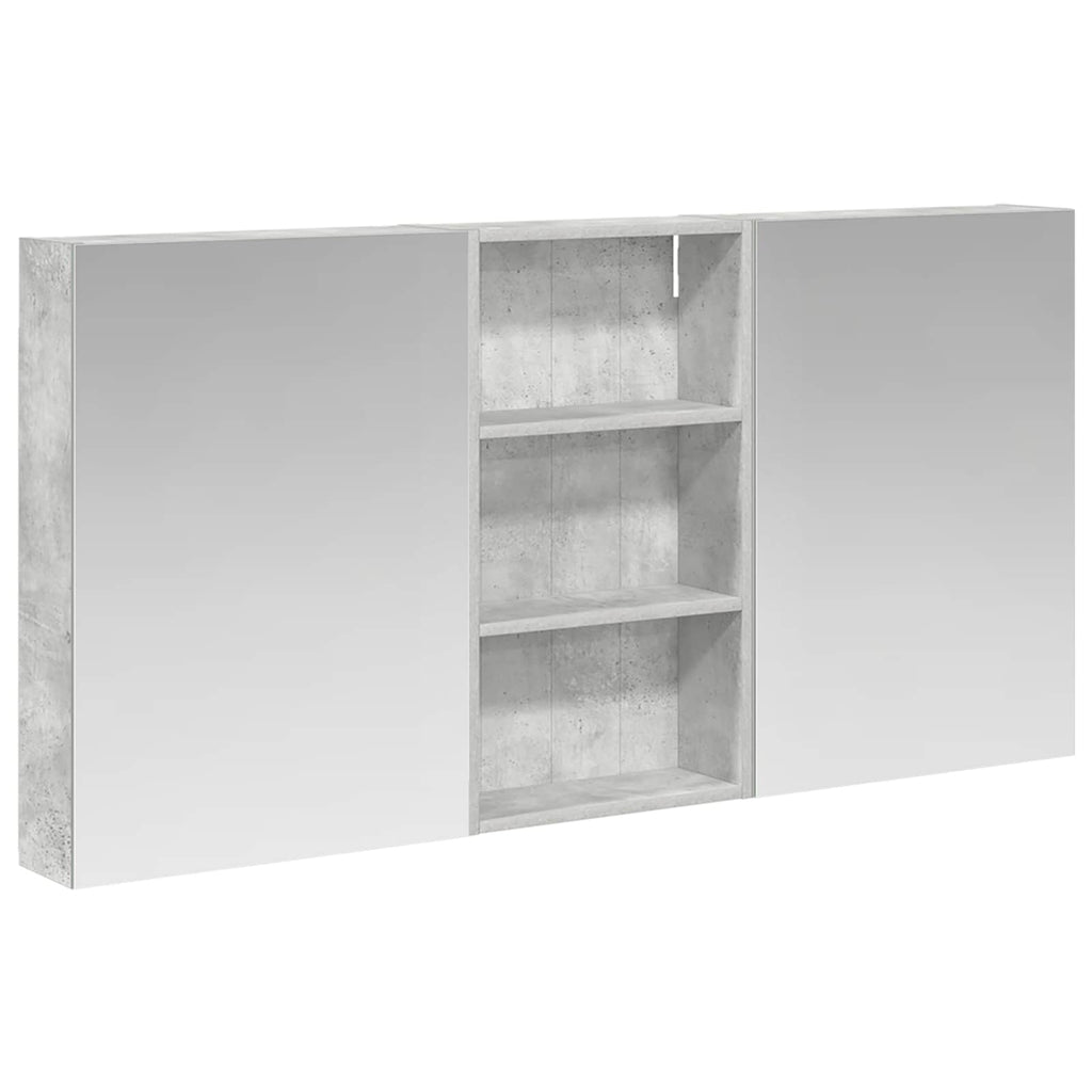 vidaXL Zestaw Szafek Łazienkowych z półką 3 pcs 140 x 14,5 x 70 cm