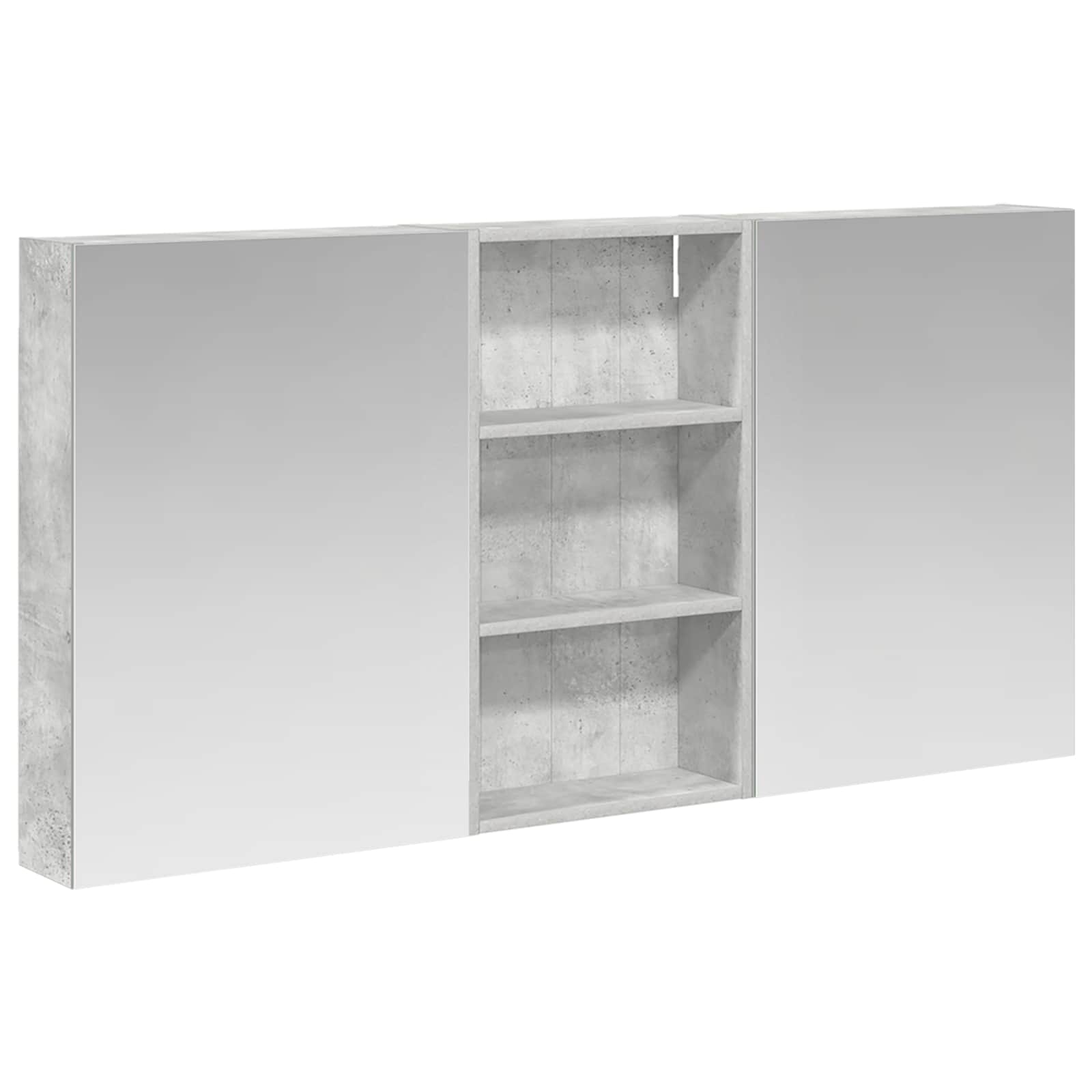 vidaXL Zestaw Szafek Łazienkowych z półką 3 pcs 140 x 14,5 x 70 cm