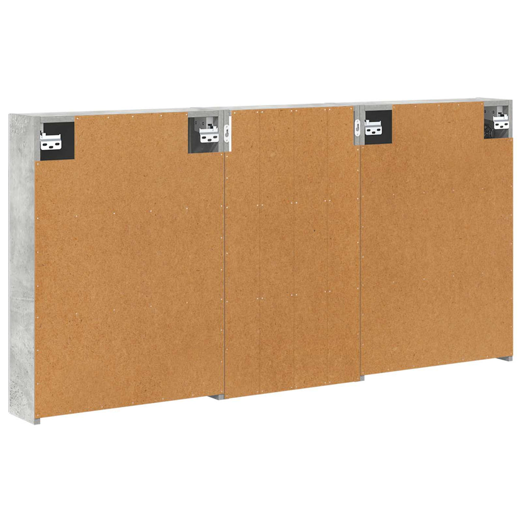 vidaXL Zestaw Szafek Łazienkowych z półką 3 pcs 140 x 14,5 x 70 cm