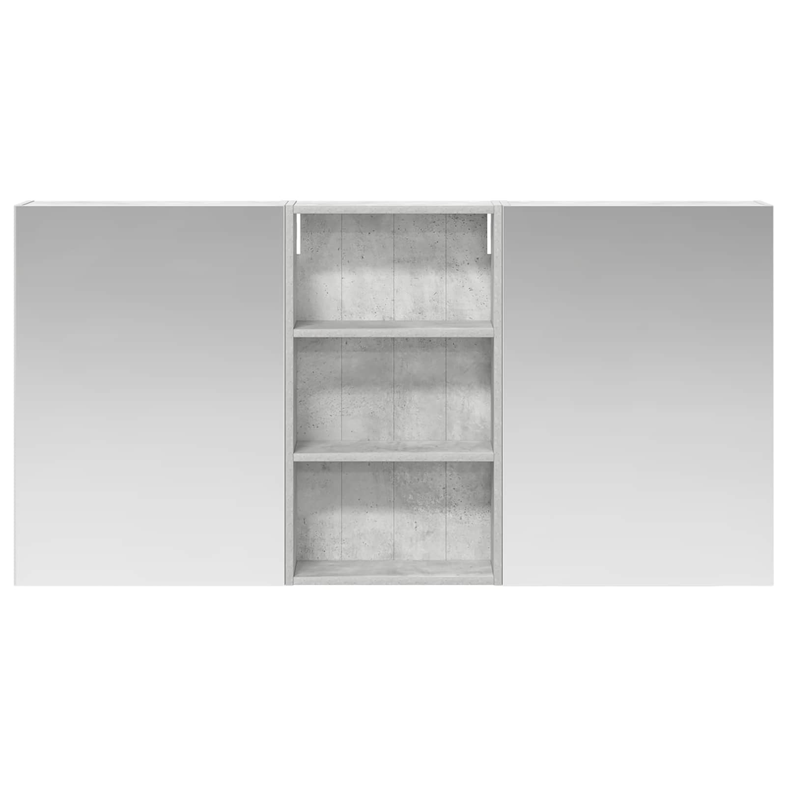 vidaXL Zestaw Szafek Łazienkowych z półką 3 pcs 140 x 14,5 x 70 cm