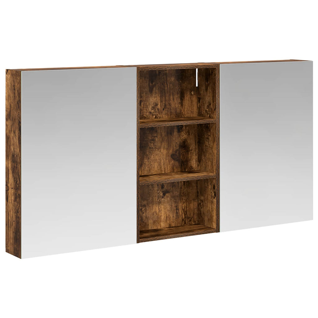 vidaXL Zestaw Szafek Łazienkowych z półką 3 pcs 140 x 14,5 x 70 cm