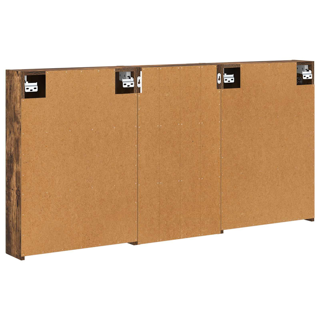vidaXL Zestaw Szafek Łazienkowych z półką 3 pcs 140 x 14,5 x 70 cm