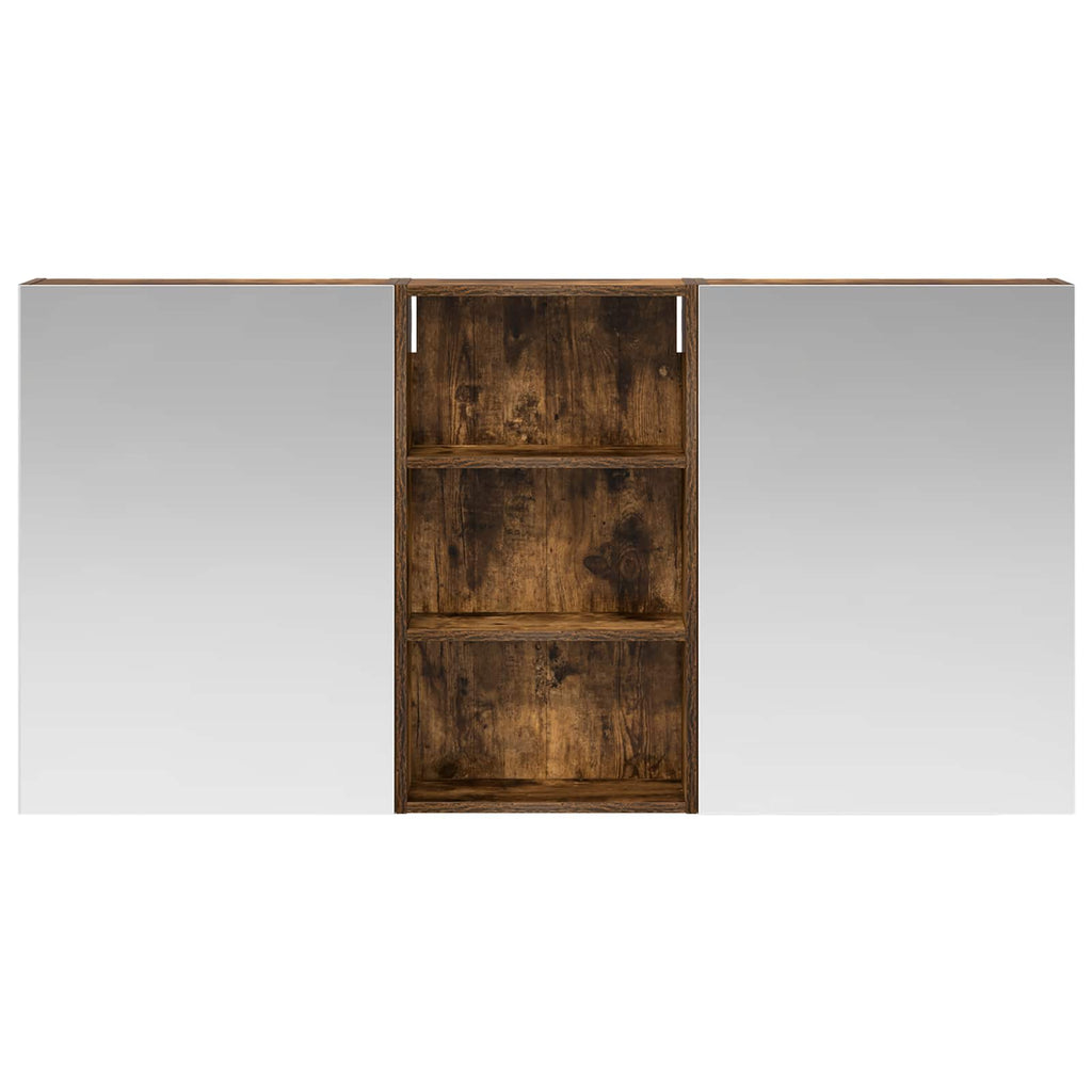 vidaXL Zestaw Szafek Łazienkowych z półką 3 pcs 140 x 14,5 x 70 cm