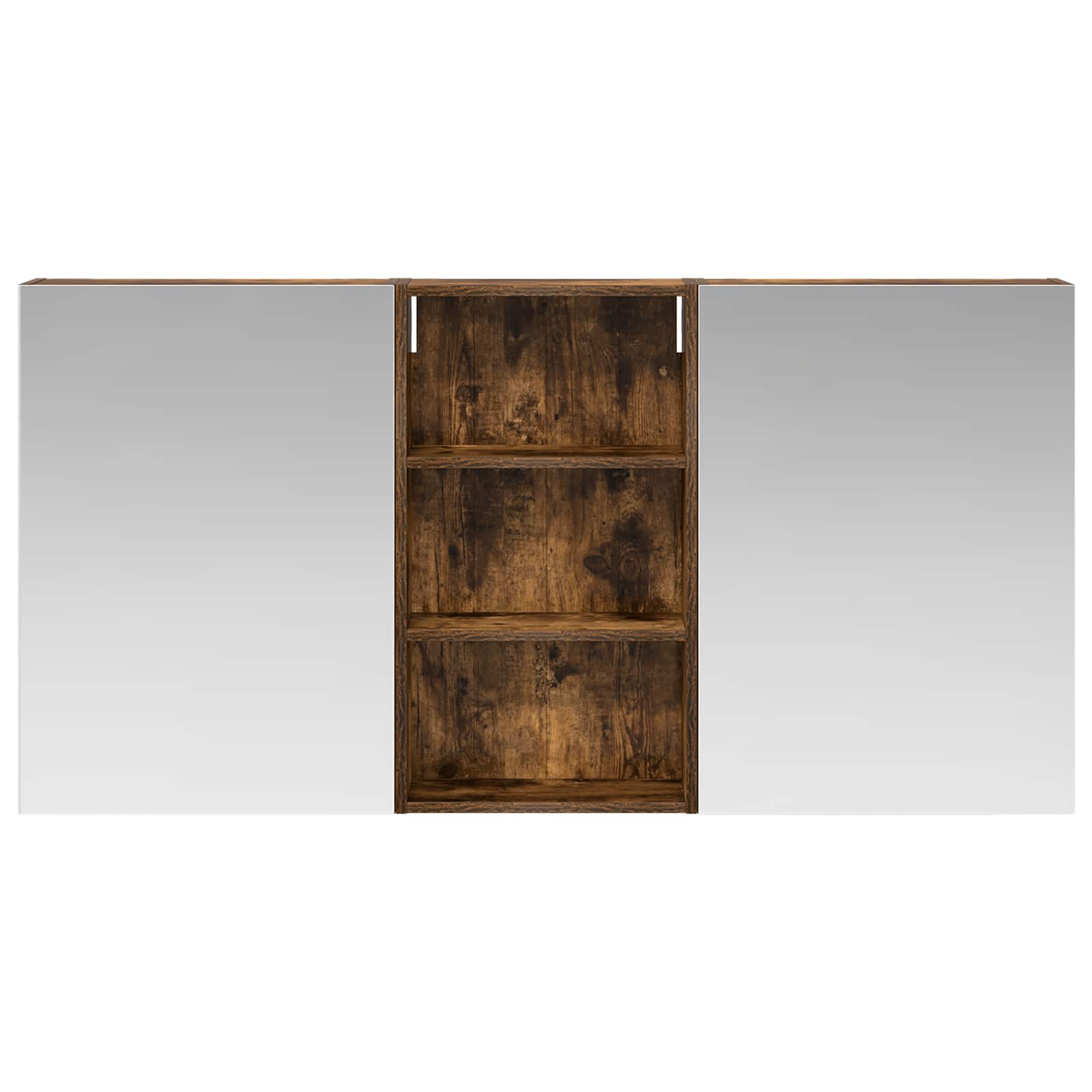 vidaXL Zestaw Szafek Łazienkowych z półką 3 pcs 140 x 14,5 x 70 cm