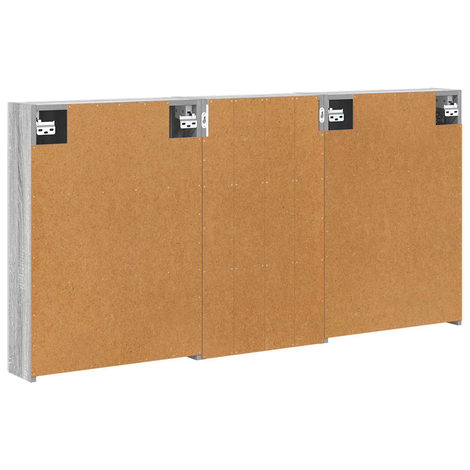 vidaXL Zestaw Szafek Łazienkowych z półką 3 pcs 140 x 14,5 x 70 cm