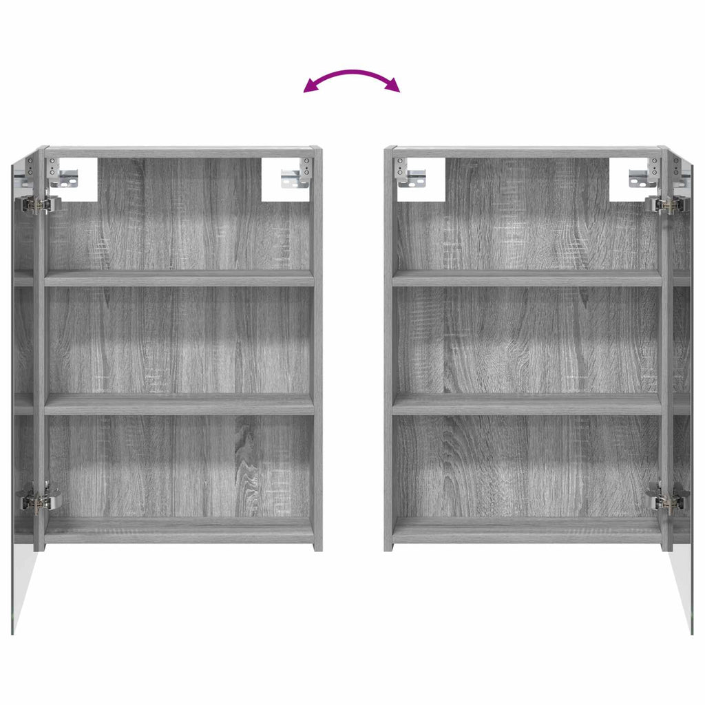 vidaXL Zestaw Szafek Łazienkowych z półką 3 pcs 140 x 14,5 x 70 cm