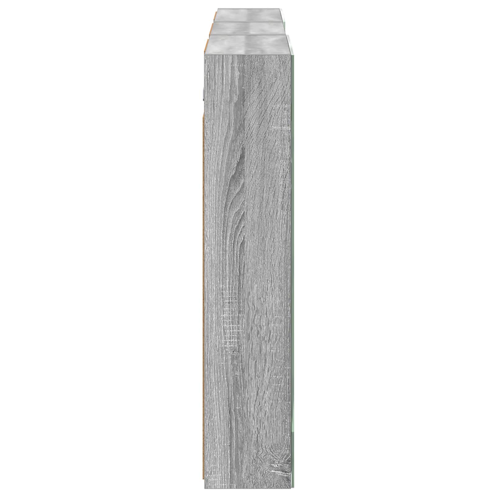 vidaXL Zestaw Szafek Łazienkowych z półką 3 pcs 140 x 14,5 x 70 cm