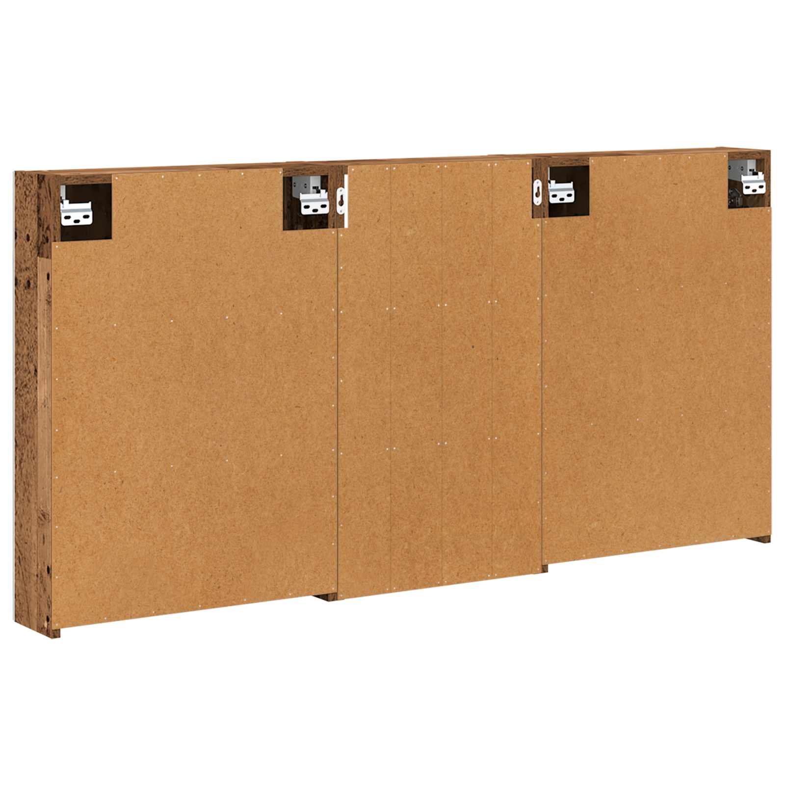 vidaXL Zestaw Szafek Łazienkowych z półką 3 pcs 140 x 14,5 x 70 cm