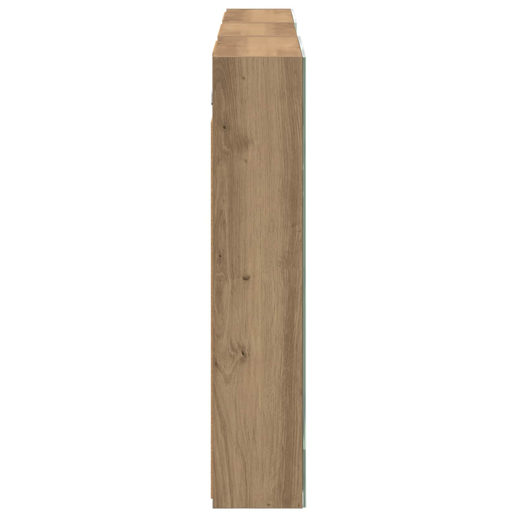 vidaXL Zestaw Szafek Łazienkowych z półką 3 pcs 140 x 14,5 x 70 cm