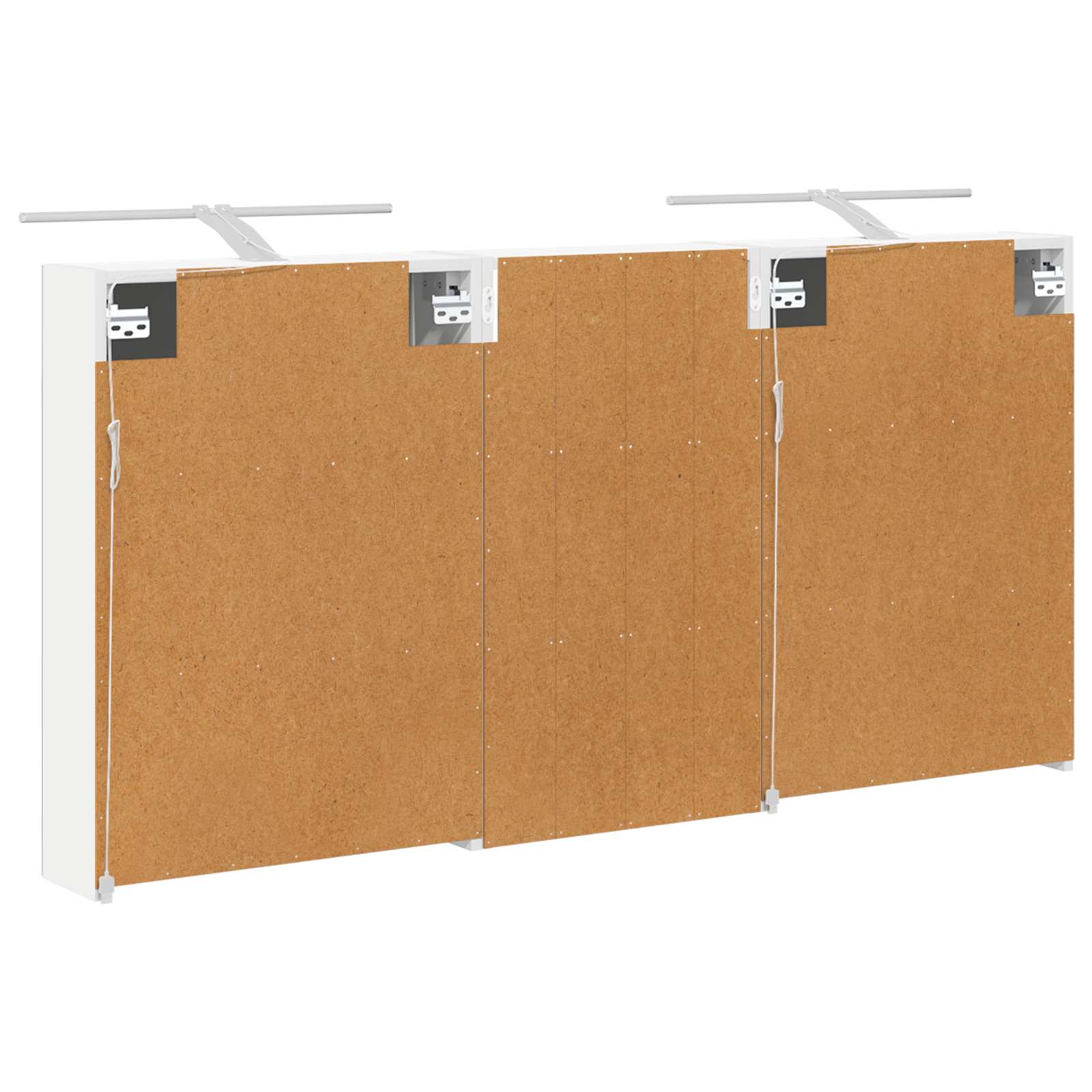 vidaXL Zestaw Szafek Łazienkowych z półką 3 pcs 140 x 14,5 x 70 cm