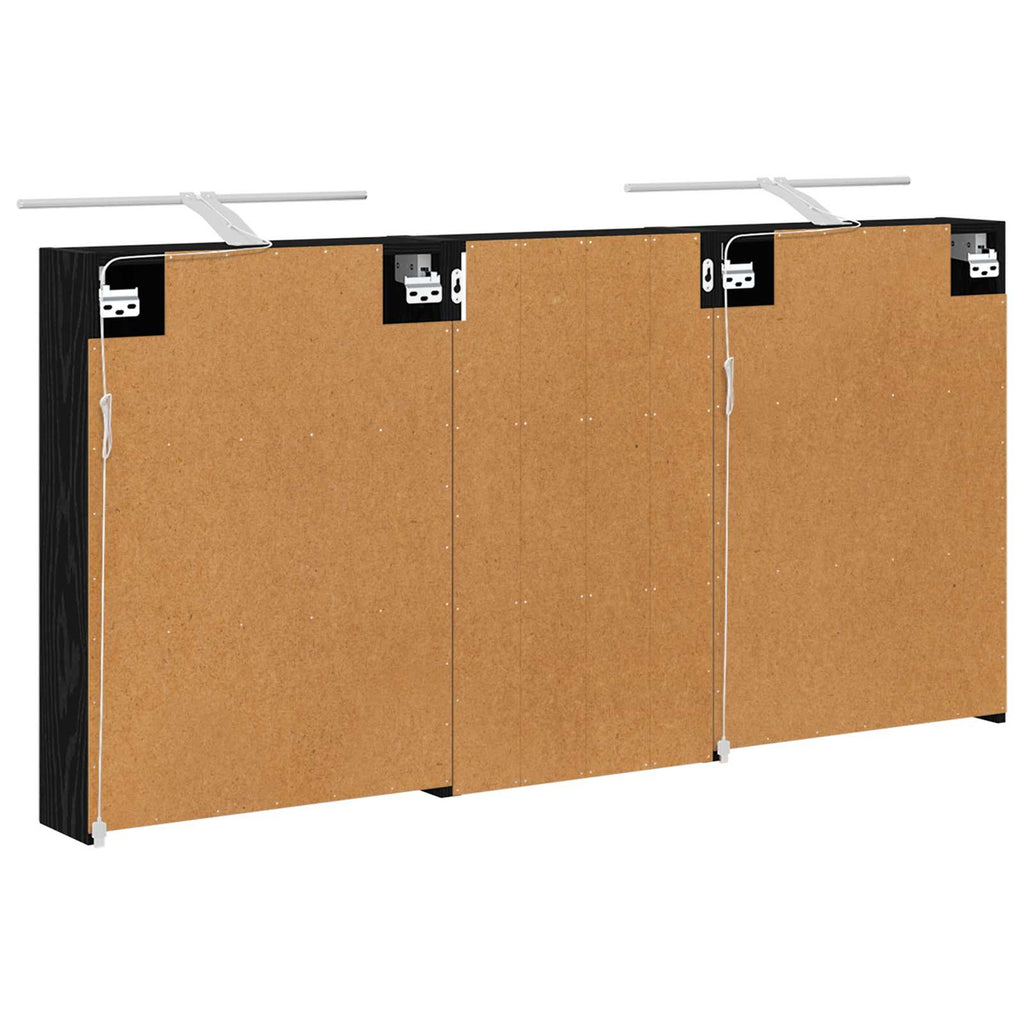 vidaXL Zestaw Szafek Łazienkowych z półką 3 pcs 140 x 14,5 x 70 cm