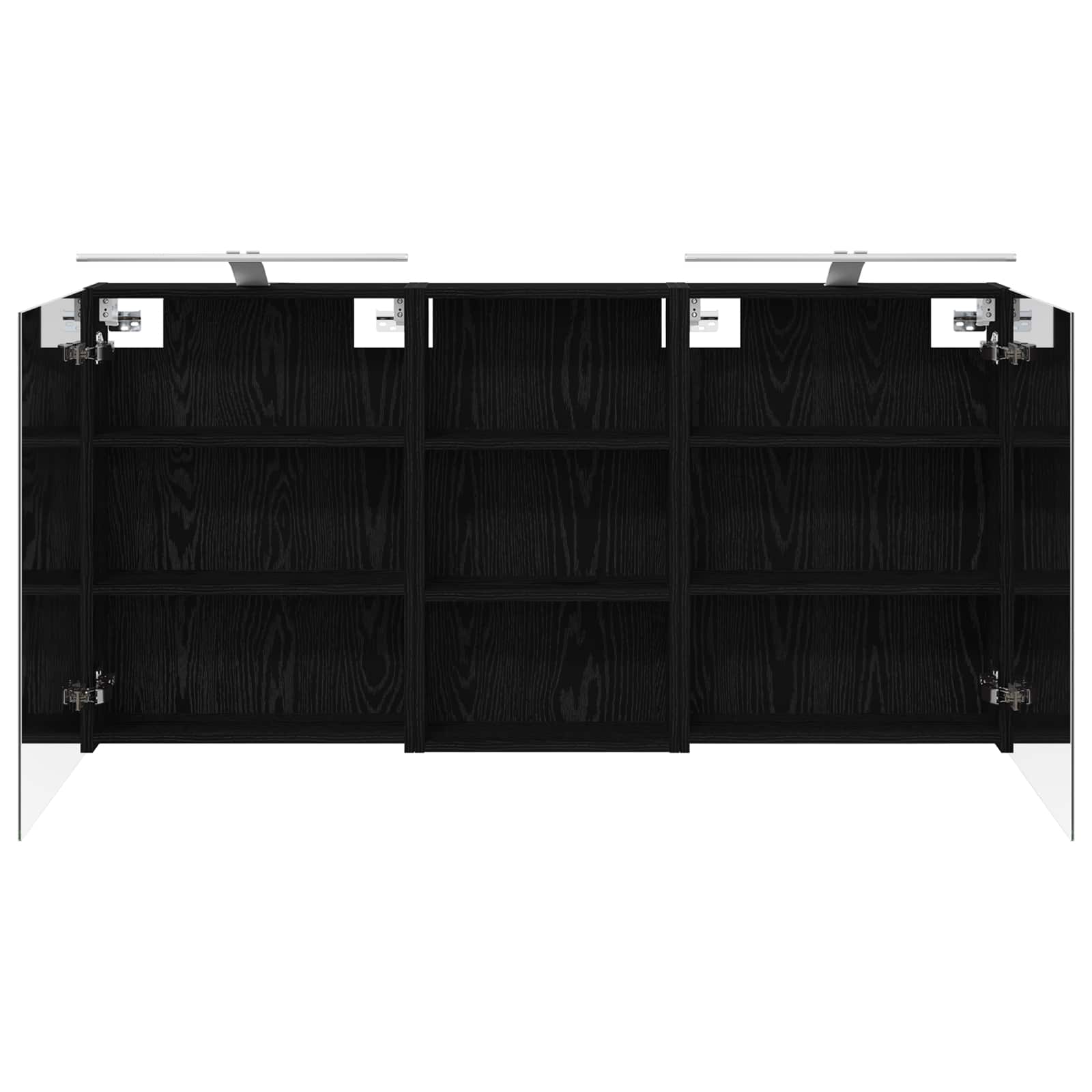 vidaXL Zestaw Szafek Łazienkowych z półką 3 pcs 140 x 14,5 x 70 cm