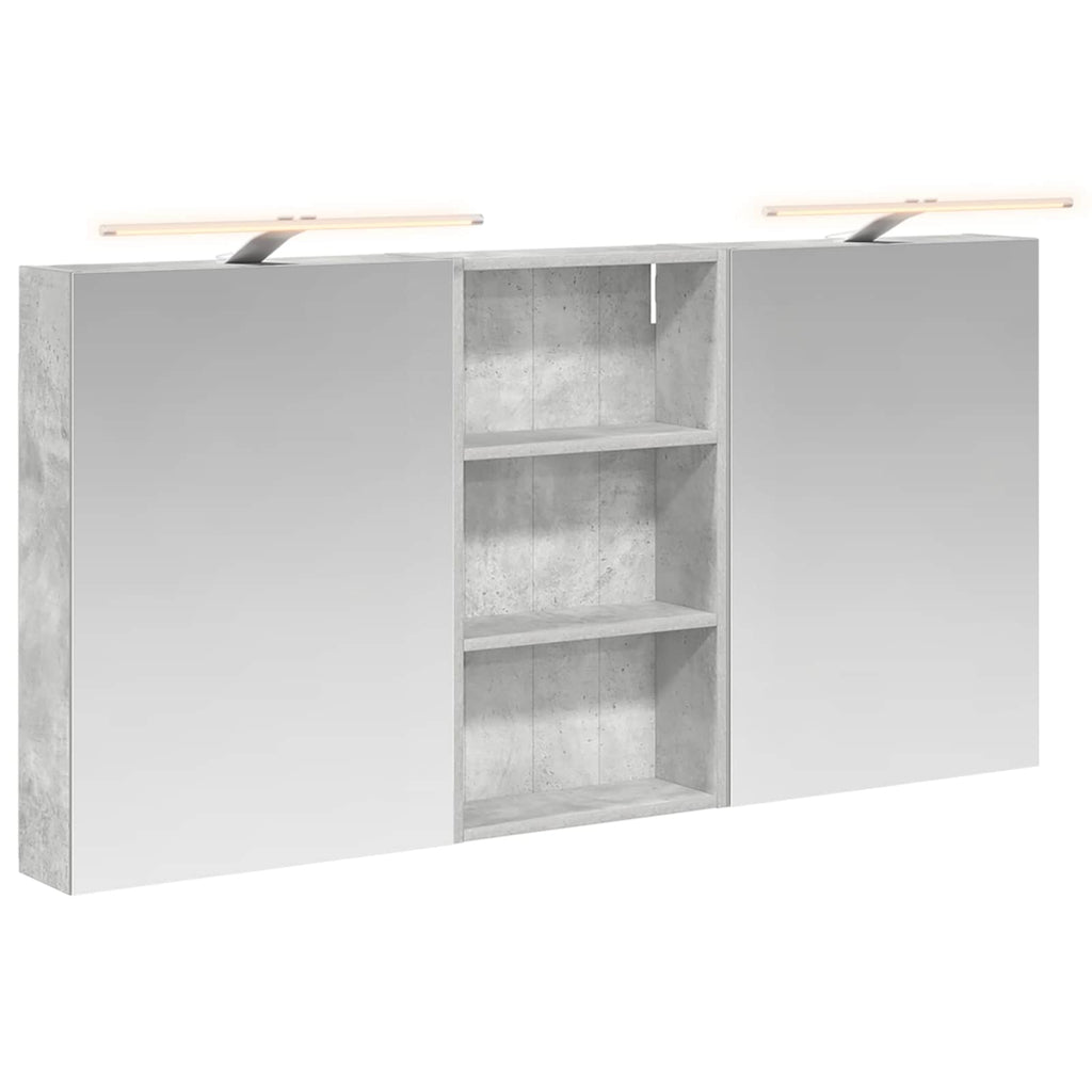 vidaXL Zestaw Szafek Łazienkowych z półką 3 pcs 140 x 14,5 x 70 cm