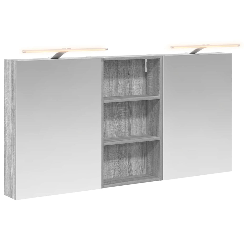 vidaXL Zestaw Szafek Łazienkowych 3 pcs 140 x 14,5 x 70 cm
