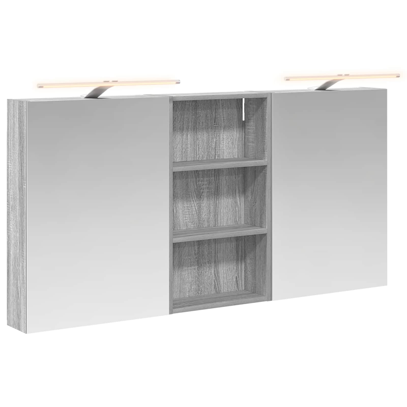 vidaXL Zestaw Szafek Łazienkowych 3 pcs 140 x 14,5 x 70 cm