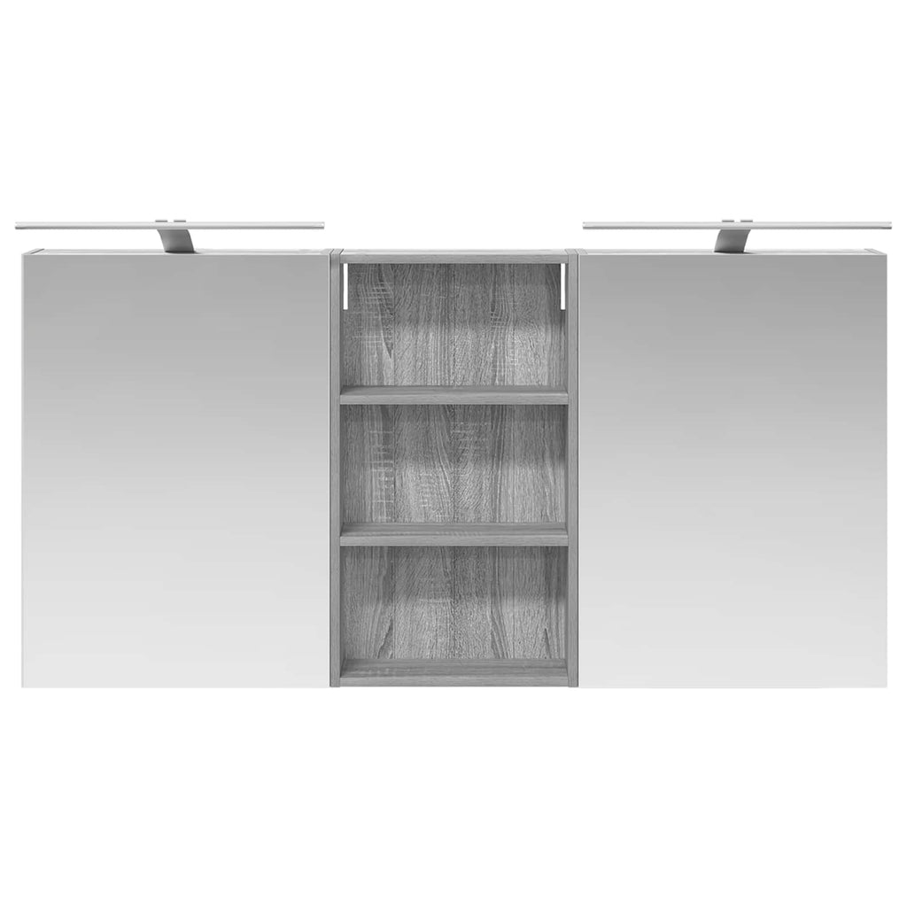 vidaXL Zestaw Szafek Łazienkowych 3 pcs 140 x 14,5 x 70 cm