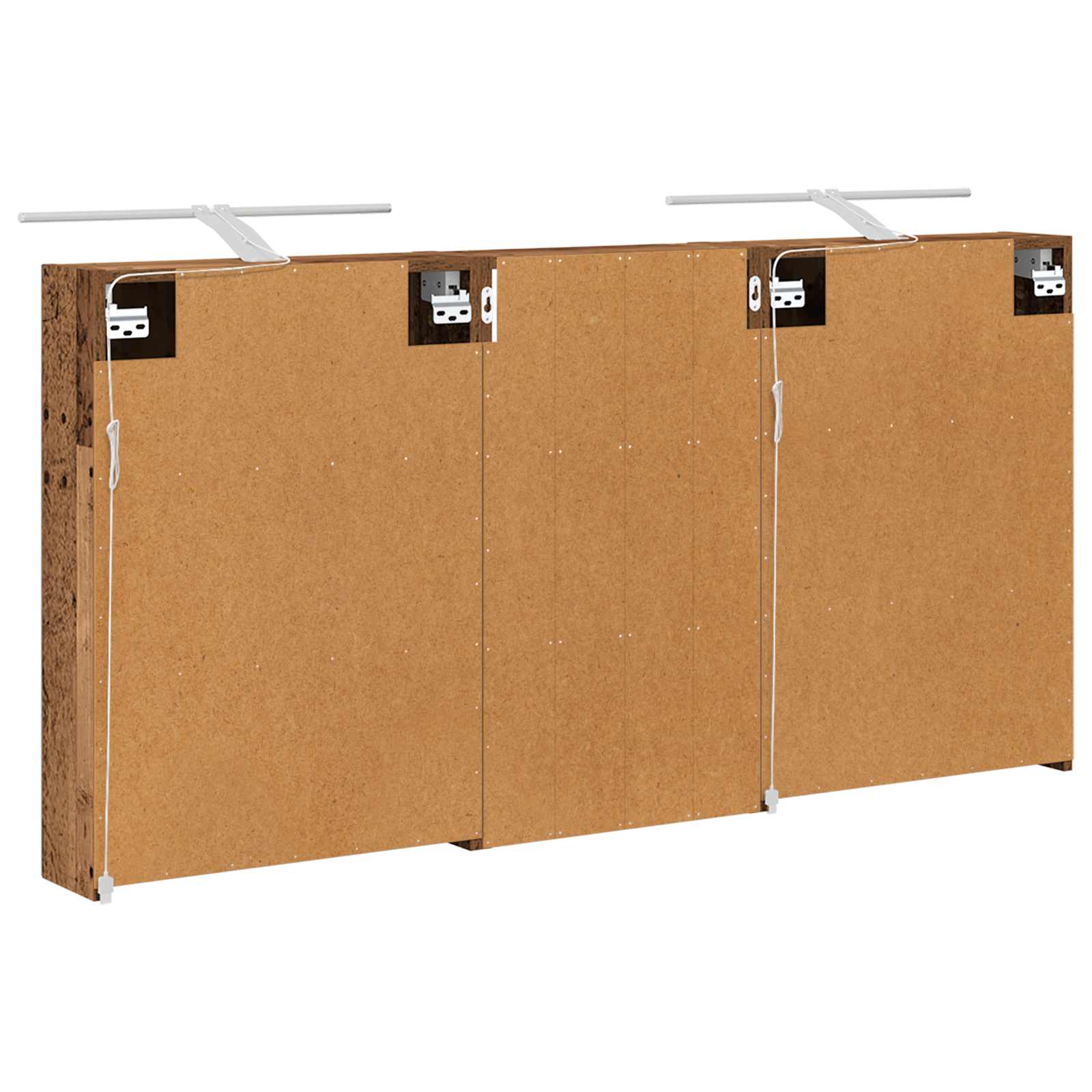 vidaXL Zestaw Szafek Łazienkowych z półką 3 pcs 140 x 14,5 x 70 cm