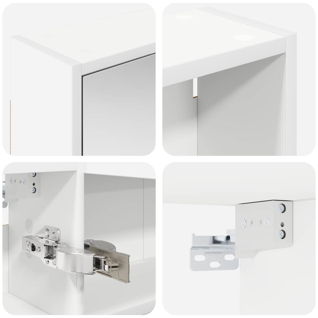 vidaXL Zestaw Szafek Łazienkowych 3 pcs 106 x 16 x 62,5 cm