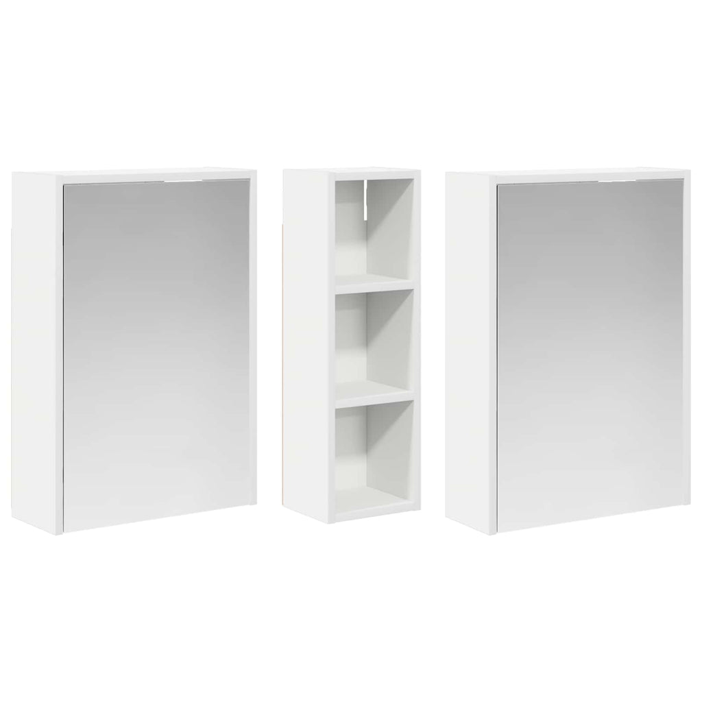 vidaXL Zestaw Szafek Łazienkowych 3 pcs 106 x 16 x 62,5 cm