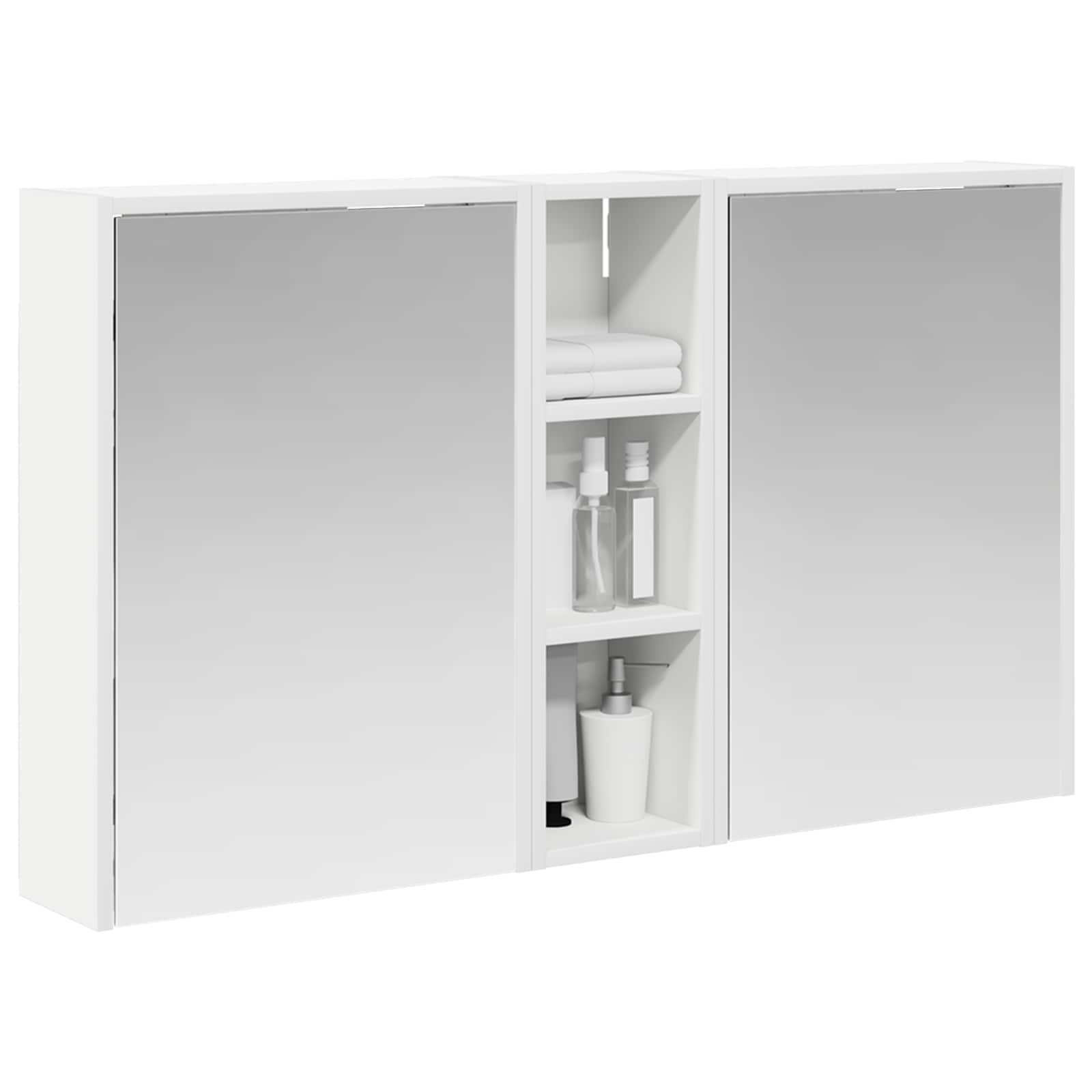 vidaXL Zestaw Szafek Łazienkowych 3 pcs 106 x 16 x 62,5 cm