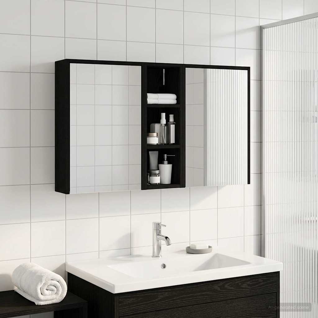 vidaXL Zestaw Szafek Łazienkowych 3 pcs 106 x 16 x 62,5 cm