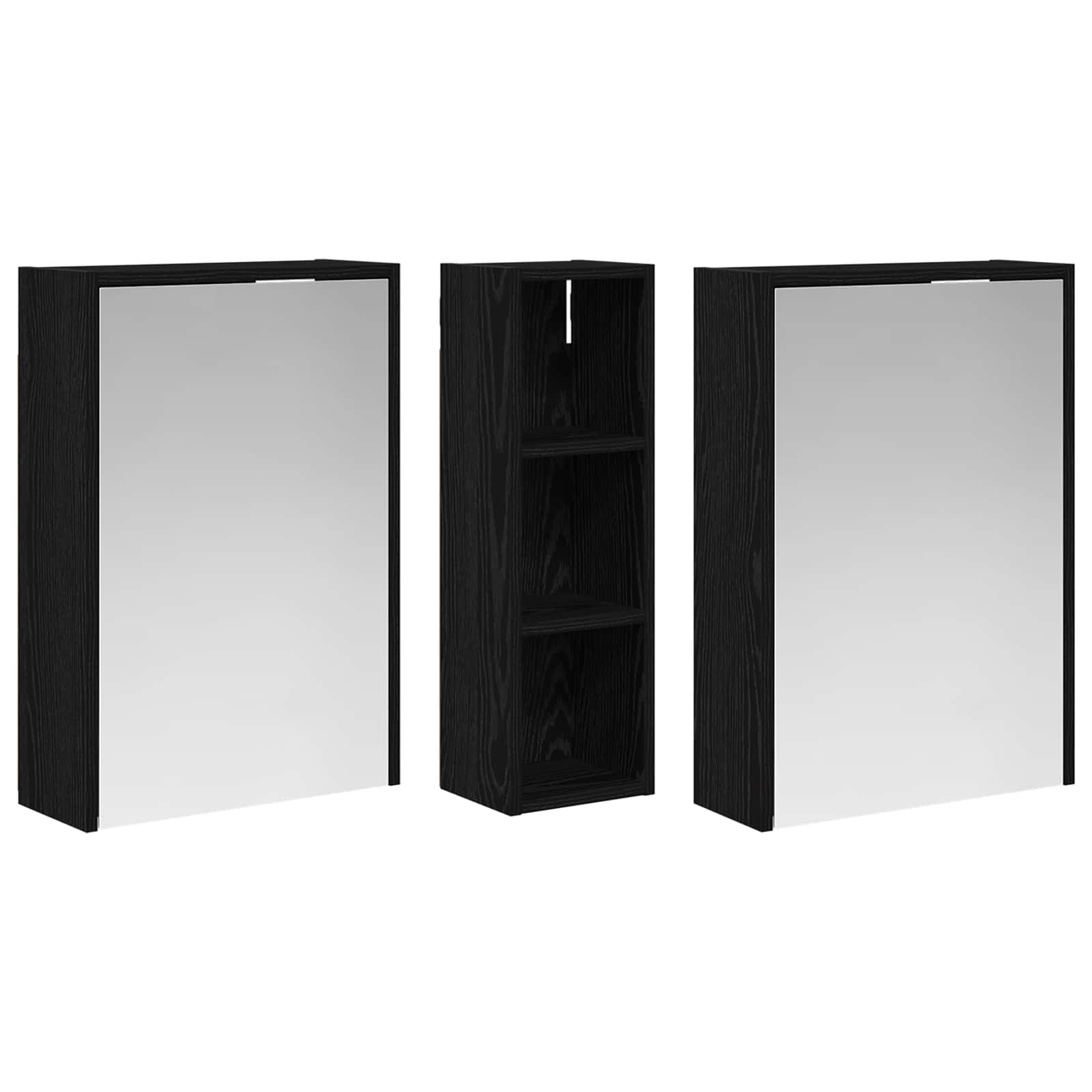 vidaXL Zestaw Szafek Łazienkowych 3 pcs 106 x 16 x 62,5 cm