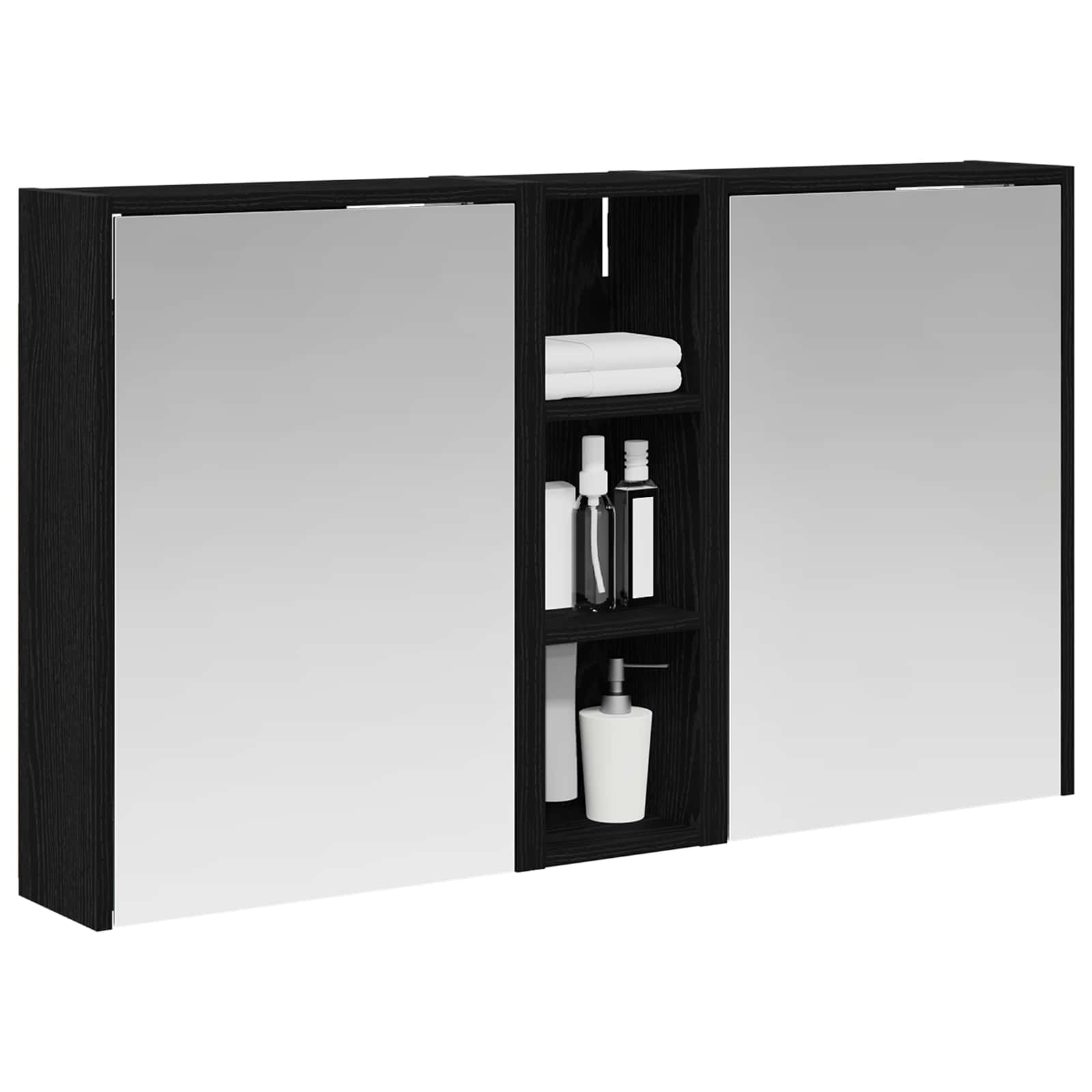 vidaXL Zestaw Szafek Łazienkowych 3 pcs 106 x 16 x 62,5 cm