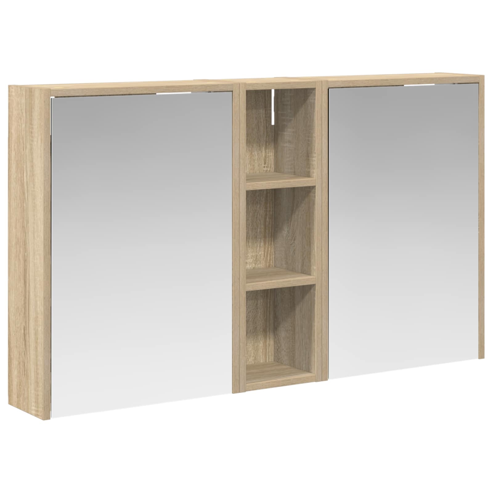 vidaXL Zestaw Szafek Łazienkowych 3 pcs 106 x 16 x 62,5 cm