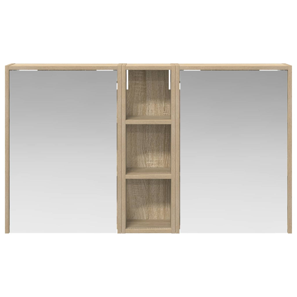 vidaXL Zestaw Szafek Łazienkowych 3 pcs 106 x 16 x 62,5 cm