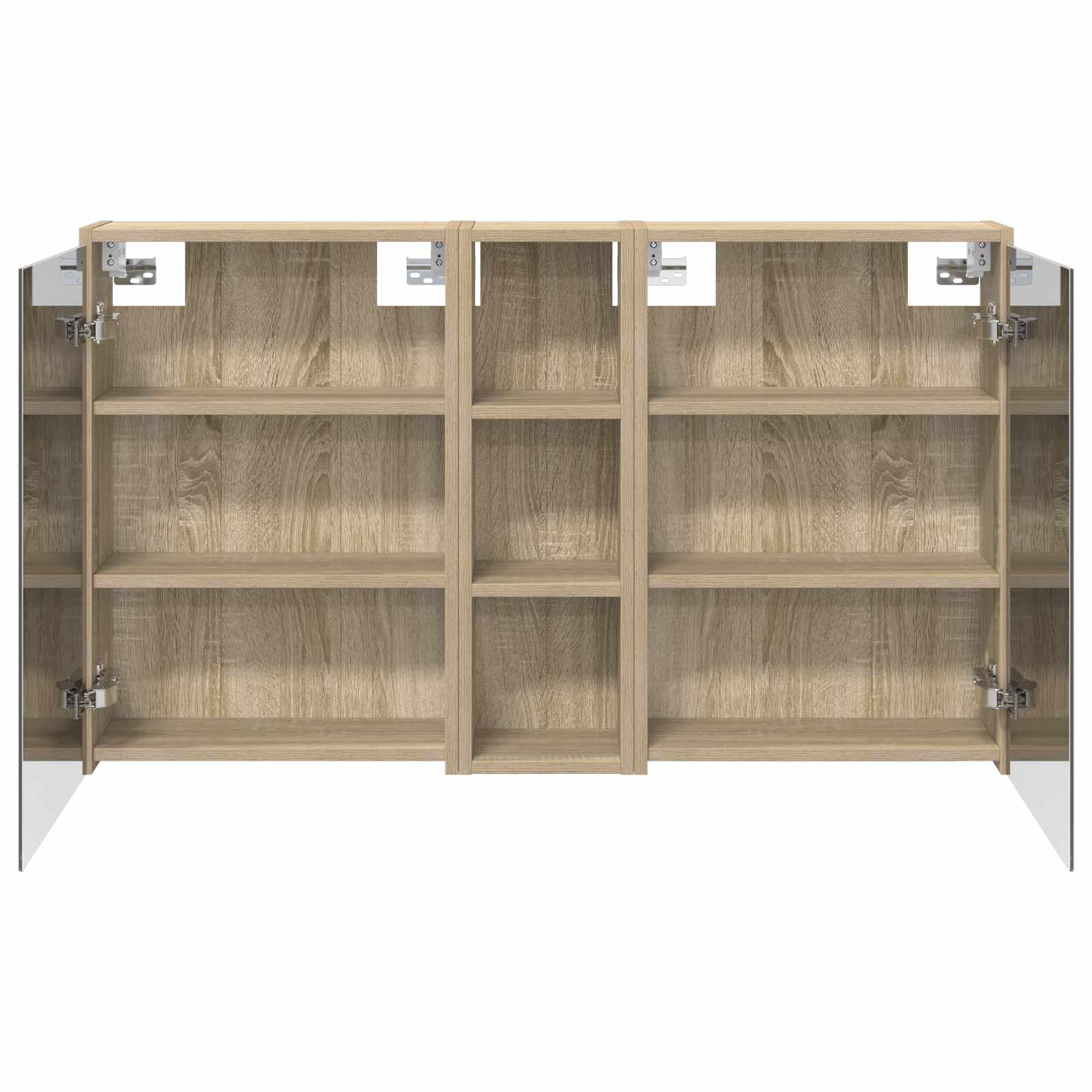 vidaXL Zestaw Szafek Łazienkowych 3 pcs 106 x 16 x 62,5 cm