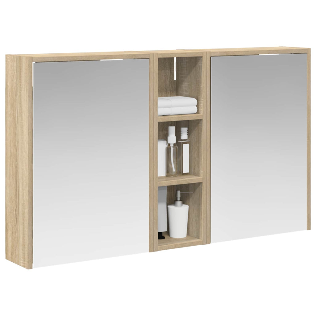 vidaXL Zestaw Szafek Łazienkowych 3 pcs 106 x 16 x 62,5 cm