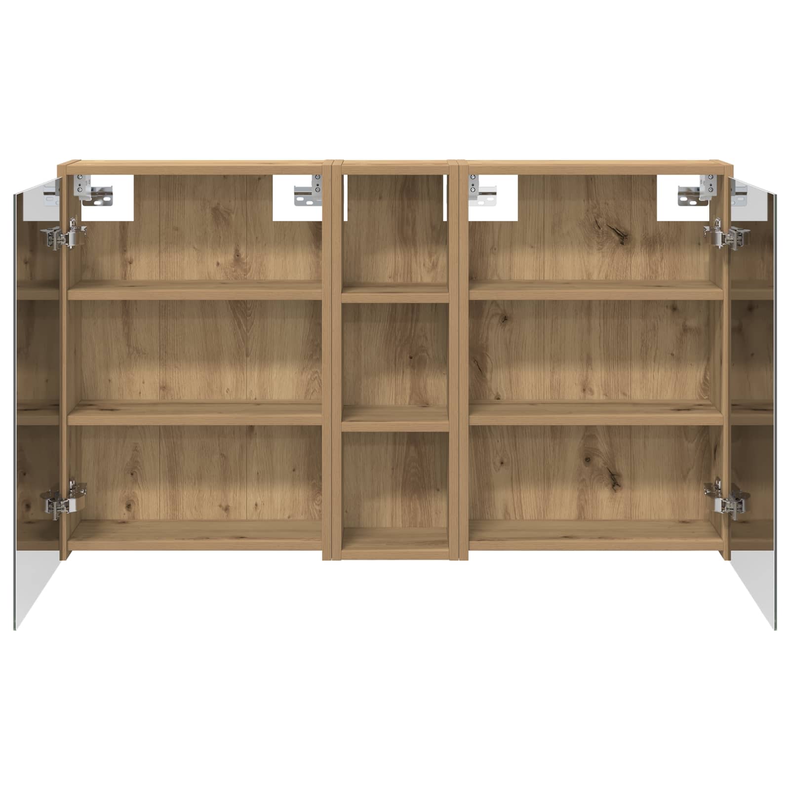 vidaXL Zestaw Szafek Łazienkowych 3 pcs 106 x 16 x 62,5 cm