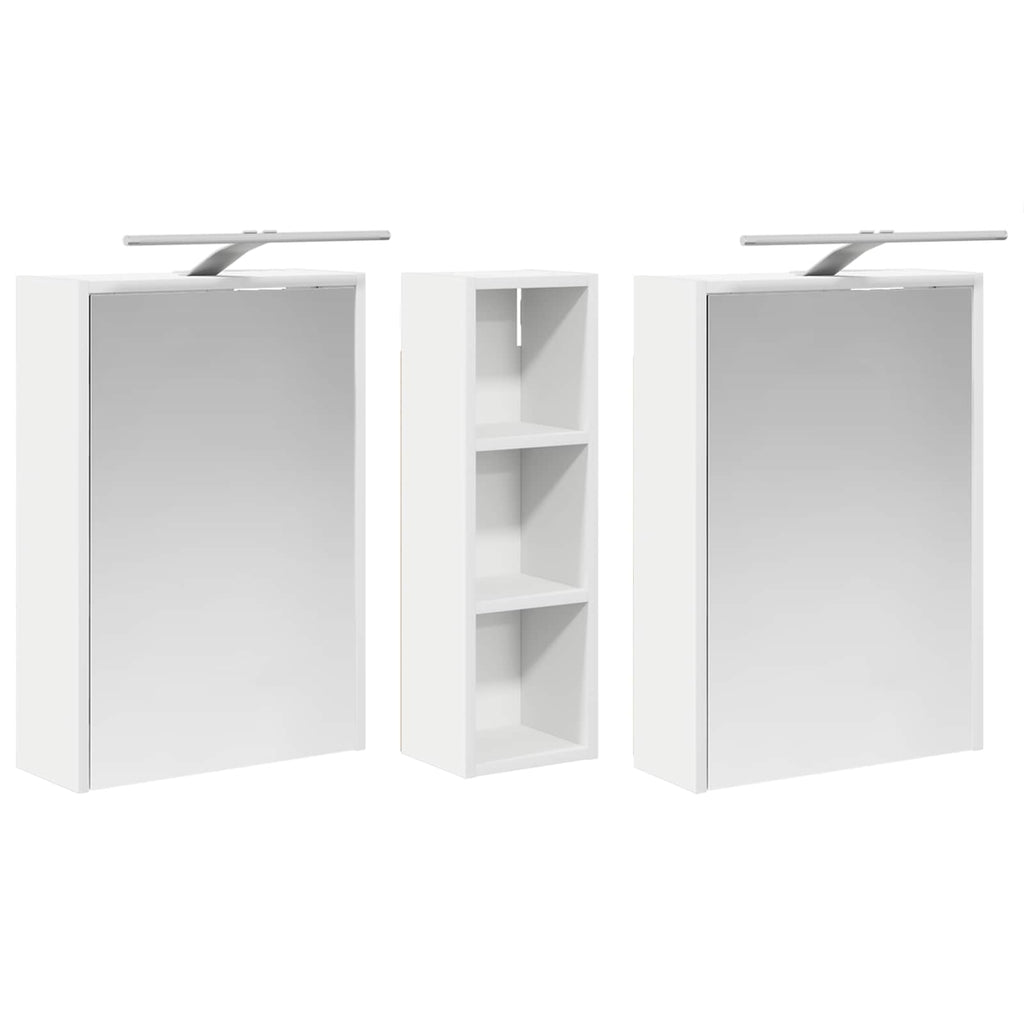 vidaXL Zestaw Szafek Łazienkowych 3 pcs 106 x 16 x 62,5 cm