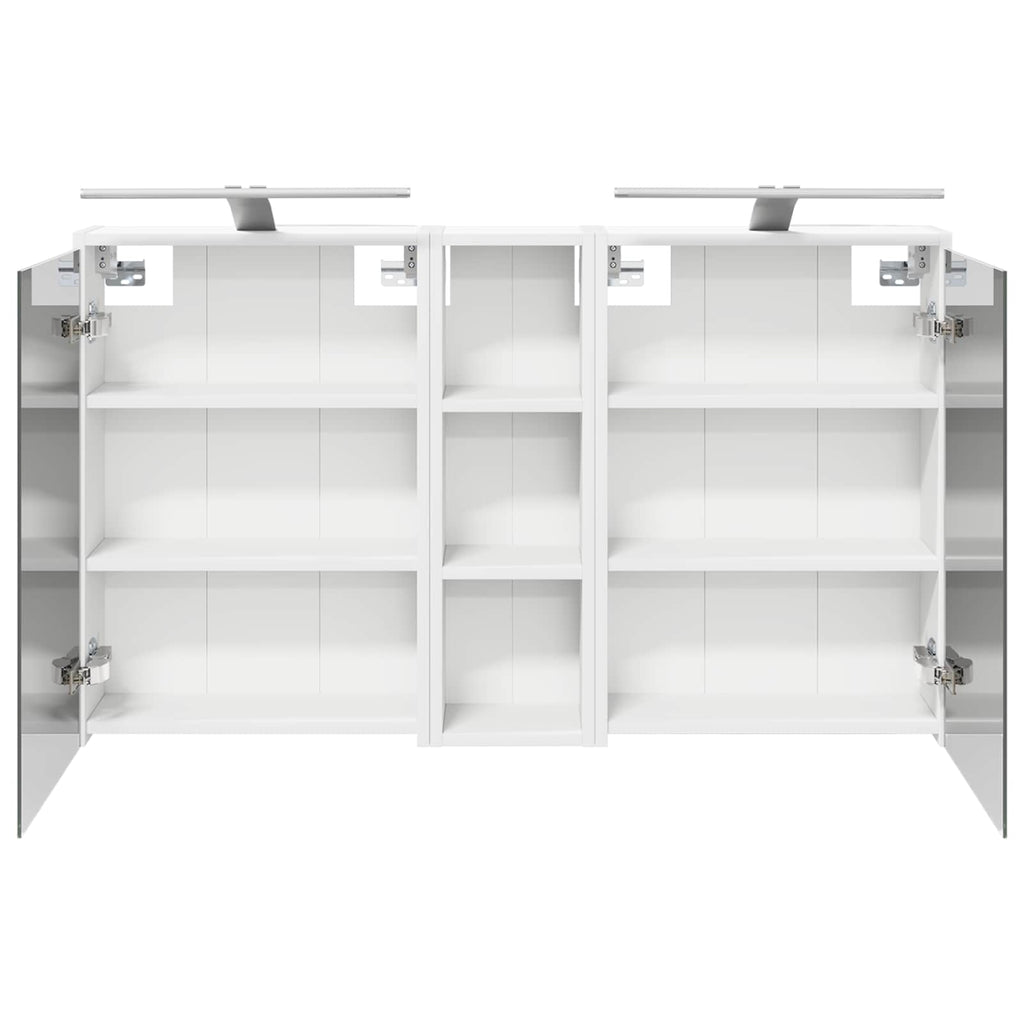 vidaXL Zestaw Szafek Łazienkowych 3 pcs 106 x 16 x 62,5 cm