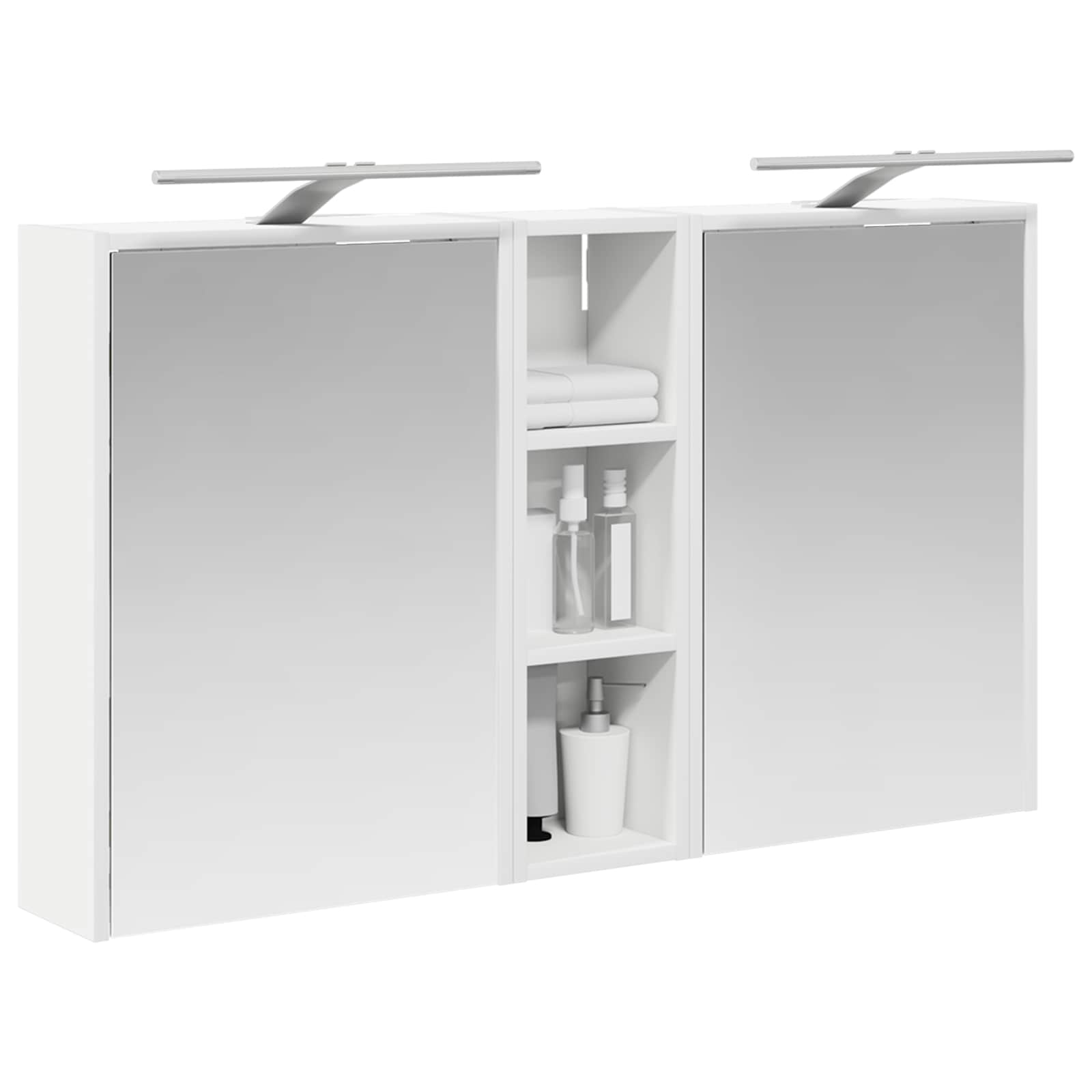 vidaXL Zestaw Szafek Łazienkowych 3 pcs 106 x 16 x 62,5 cm