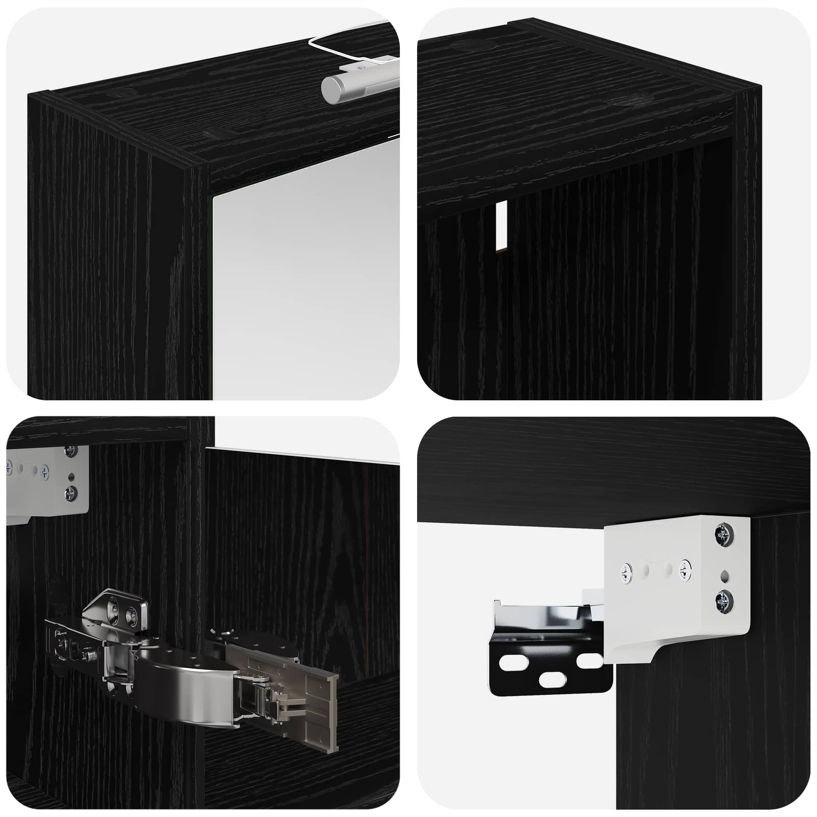 vidaXL Zestaw Szafek Łazienkowych 3 pcs 106 x 16 x 62,5 cm