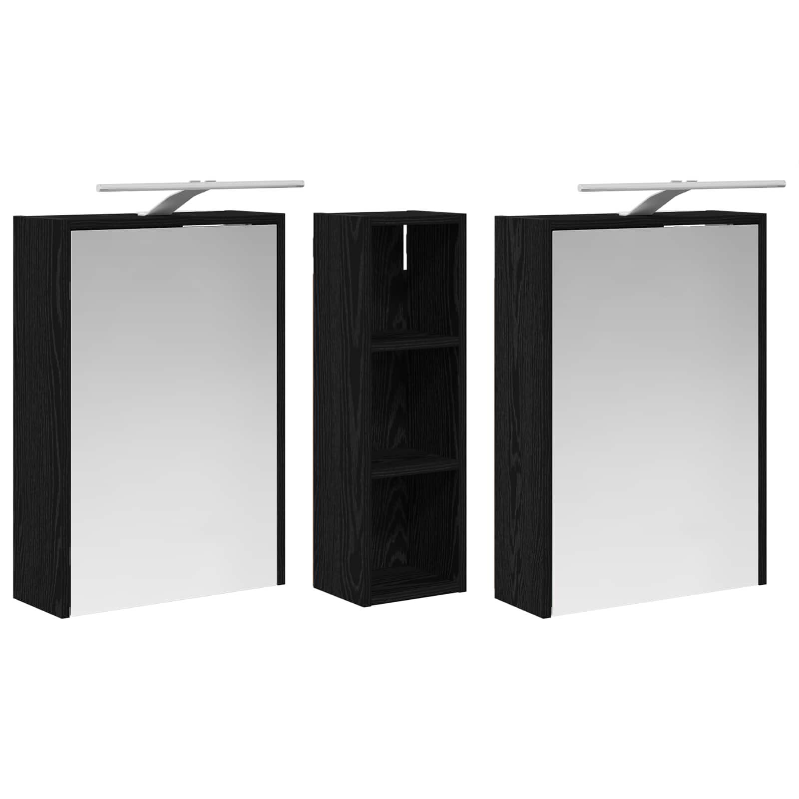 vidaXL Zestaw Szafek Łazienkowych 3 pcs 106 x 16 x 62,5 cm