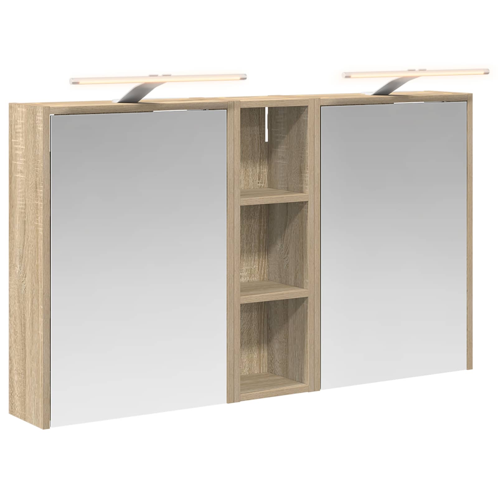 vidaXL Zestaw Szafek Łazienkowych 3 pcs 106 x 16 x 62,5 cm