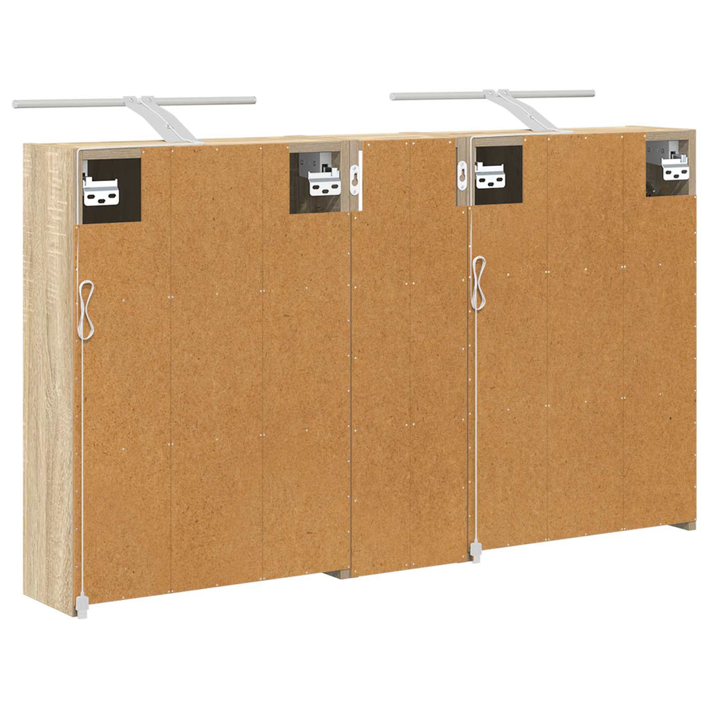 vidaXL Zestaw Szafek Łazienkowych 3 pcs 106 x 16 x 62,5 cm